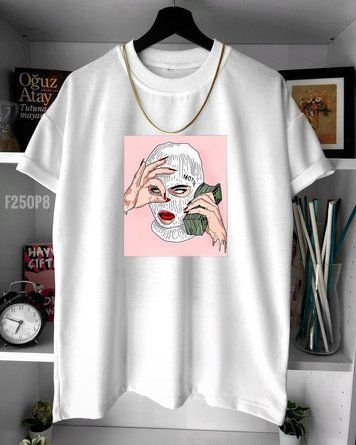 Футболка з принтом F250P8-XL фото