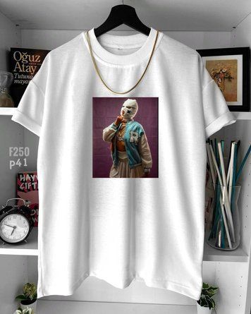 Футболка з принтом f250p41-XL фото