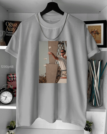 Футболка з принтом f290p48-XL фото