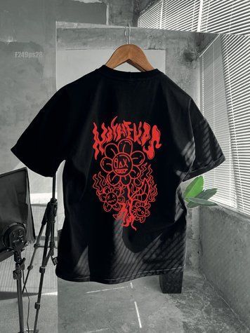 Футболка з принтом f249ps28-XL фото