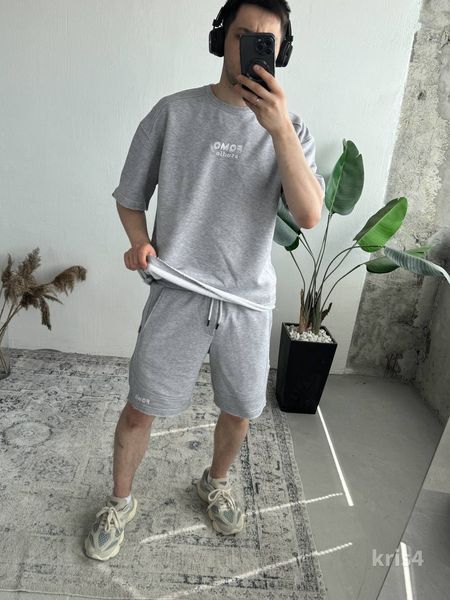 Костюм футболка шорти чоловічий оверсайз Krispy kris4-S фото