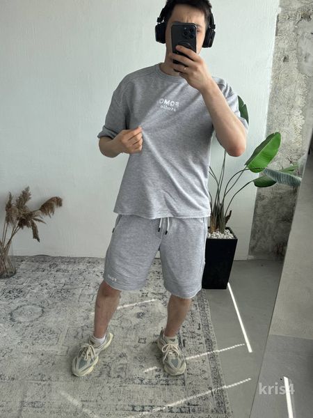 Костюм футболка шорти чоловічий оверсайз Krispy kris4-S фото