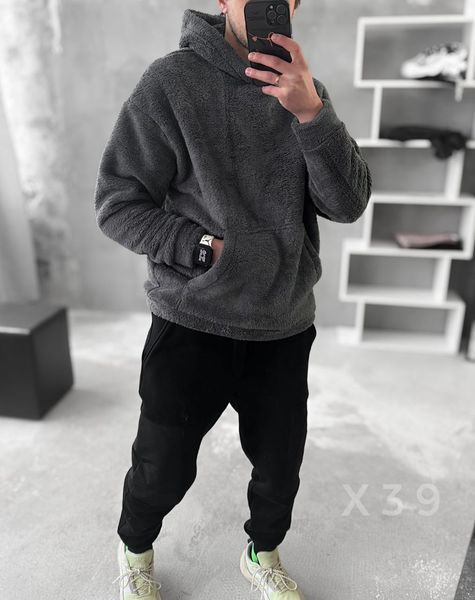 Плюшеве оверсайз худі Plyshka x39LXL фото