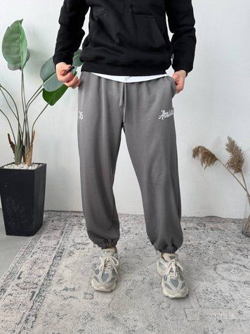 Штани спортивні джогери чоловічі з вишивкою Athletic35 jok9-XL фото