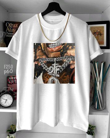 Футболка з принтом f250p60-XL фото