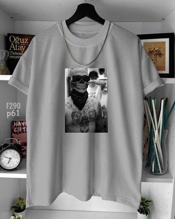 Футболка з принтом f290p61-XL фото