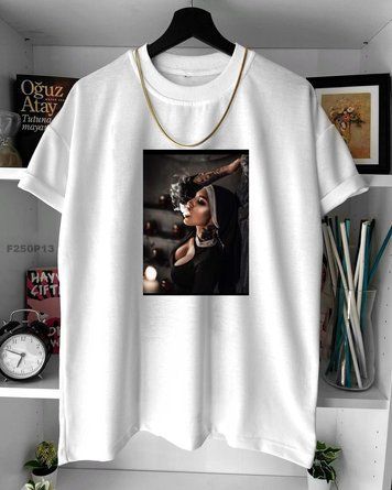 Футболка з принтом f250p13-XL фото
