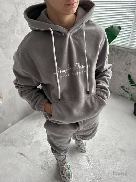 Костюм худі штани з вишивкою Ham Style Ham3S фото