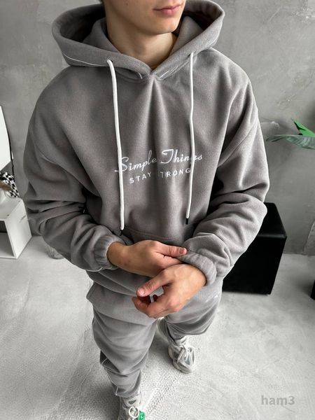 Костюм худі штани з вишивкою Ham Style Ham3S фото
