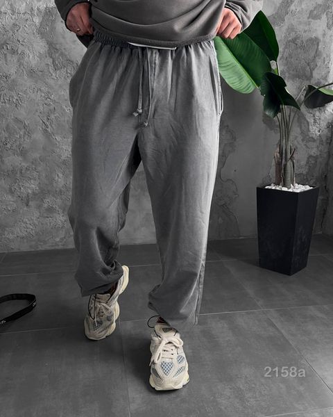 Спортивні штани з ефектом варки 2158a-xl фото