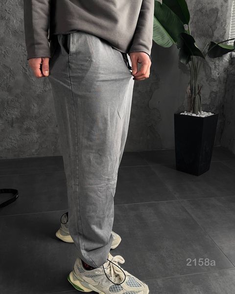 Спортивні штани з ефектом варки 2158a-xl фото
