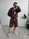 Костюм чоловічий оверсайз кофта шорти Karter krtr12-XL фото 2