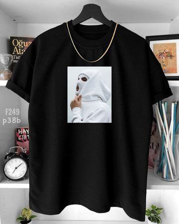 Футболка з принтом f249p38b-XL фото