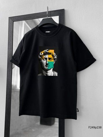 Футболка з принтом f249p238-XL фото