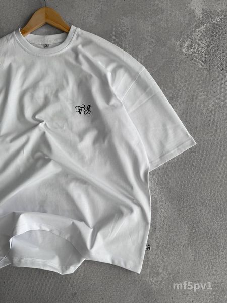 Футболка Bear чоловіча оверсайз з вишивкою mf5pv1-XL фото