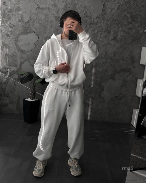 Спортивний костюм ZIP SET на блискавці чоловічий rms5-XL фото