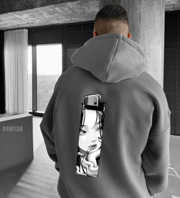 Худі з принтом Fomo x4w138-XL фото