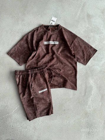 Костюм Футболка шорти чоловічий оверсайз SML sml112p2-xl фото