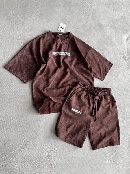 Костюм Футболка шорти чоловічий оверсайз SML sml112p2-xl фото