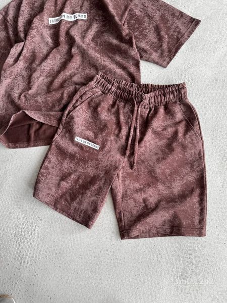 Костюм Футболка шорти чоловічий оверсайз SML sml112p2-xl фото