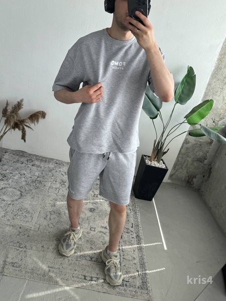 Костюм футболка шорти чоловічий оверсайз Krispy kris4-XL фото
