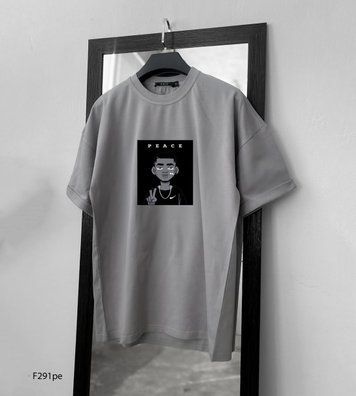 Футболка з принтом f291pe-XL фото