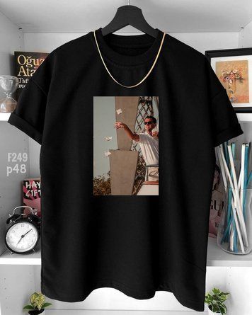 Футболка з принтом f249p48-XL фото