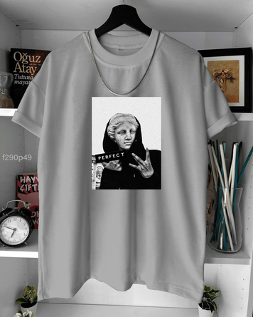 Футболка з принтом f290p49-XL фото