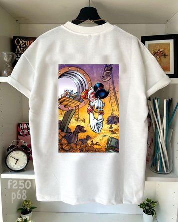 Футболка з принтом f250p68-XL фото