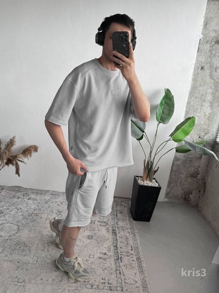 Костюм футболка шорти чоловічий оверсайз Krispy kris3-S фото