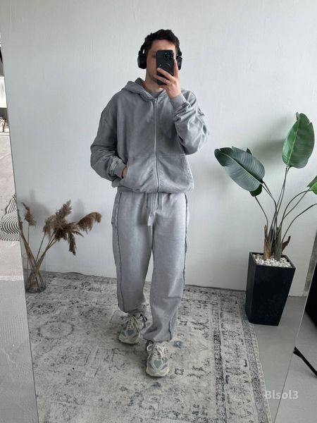 Костюм кофта на блискавці штани варений варка чоловічий BlSol blsol3-XL фото