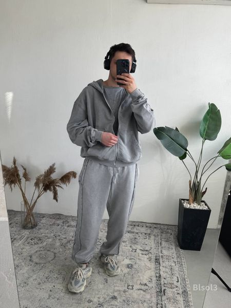 Костюм кофта на блискавці штани варений варка чоловічий BlSol blsol3-XL фото