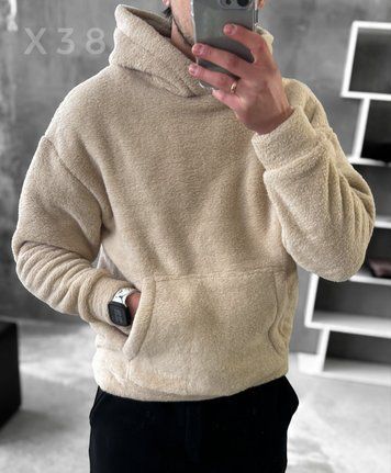 Плюшеве оверсайз худі Plyshka x38LXL фото