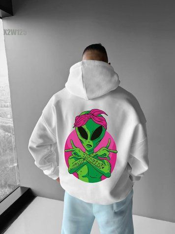 Худі з принтом Fomo x2w125-XL фото