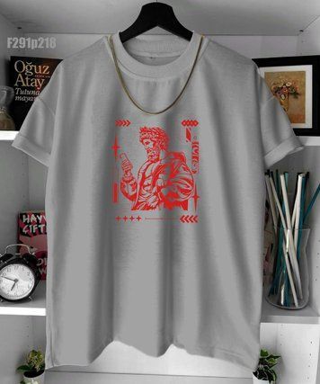 Футболка з принтом f291p218-XL фото