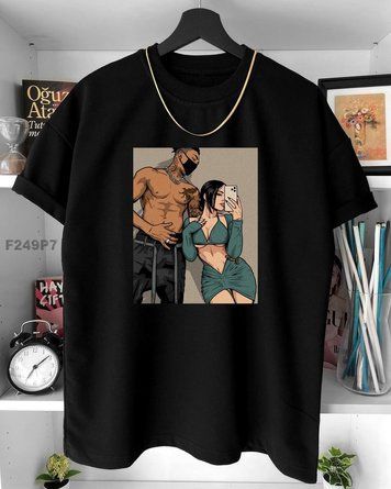 Футболка з принтом F249P7-XL фото