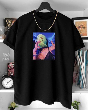 Футболка з принтом f249p40-XL фото