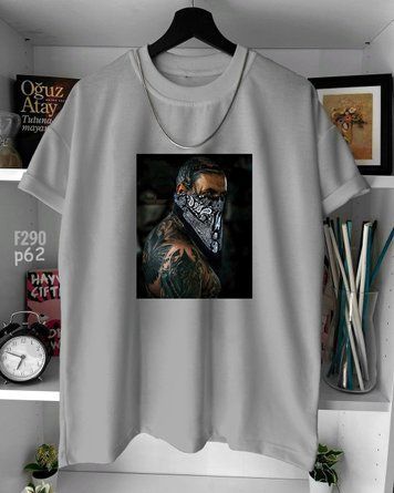 Футболка з принтом f290p62-XL фото