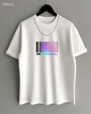 Футболка з принтом f250p172-XL фото