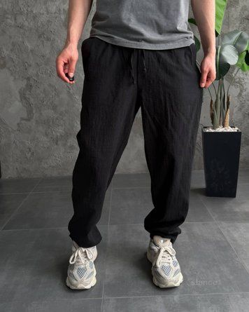 Брюки чоловічі льняні Stance stance1-XL фото