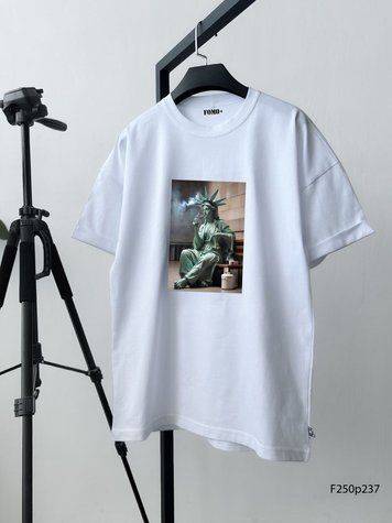 Футболка з принтом f250p237-XL фото