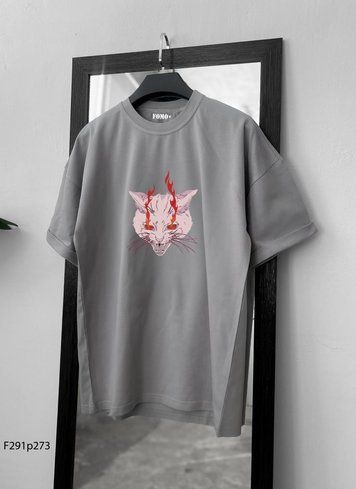 Футболка з принтом f291p273-XL фото