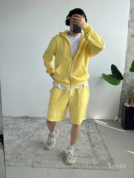 Костюм чоловічий оверсайз кофта шорти Karter krtr16-XL фото