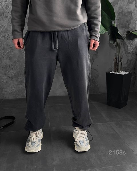 Спортивні штани з ефектом варки 2158s-xl фото
