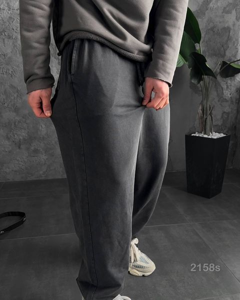 Спортивні штани з ефектом варки 2158s-xl фото
