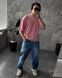 Футболка оверсайз чоловіча однотонна базова Smile 24f13-XL фото 1