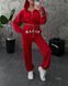 Жіночий костюм кофта на блискавці штани SUGAR _1504r-s фото 3
