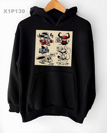 Худі з принтом Fomo x1p139-XL фото