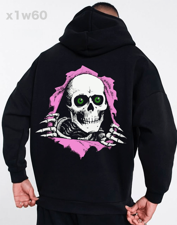 Худі з принтом Fomo x1w60-XL фото
