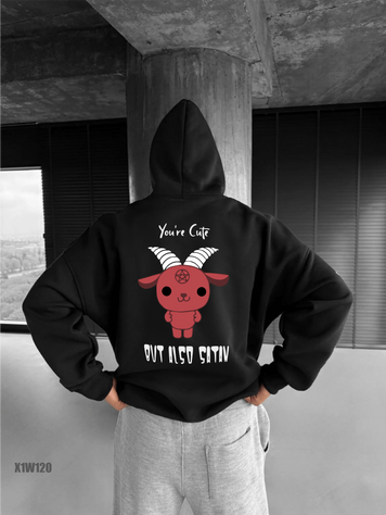 Худі з принтом Fomo x1w120-XL фото